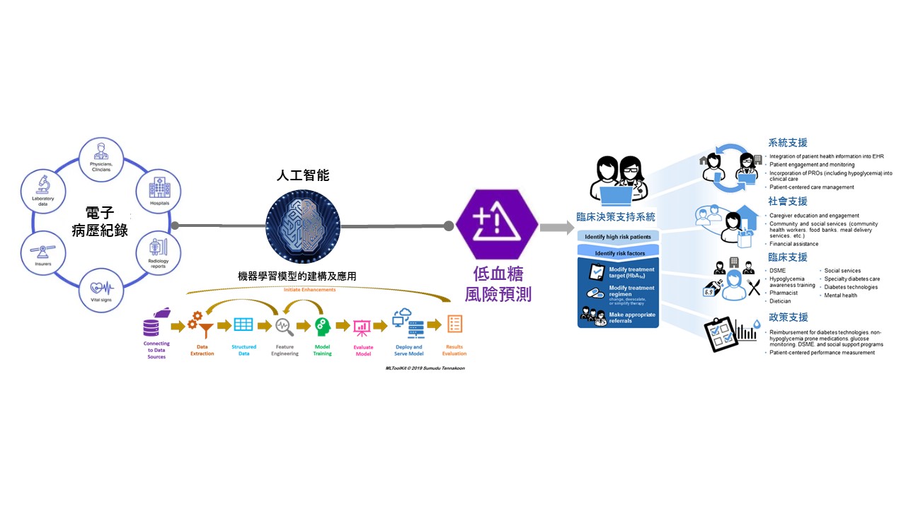 中大與醫管局數據實驗室合作，利用來自香港超過36萬名老年糖尿病患者、合共約150萬份醫療紀錄，開發了一套能夠預測出現嚴重低血糖風險的機器學習模型。